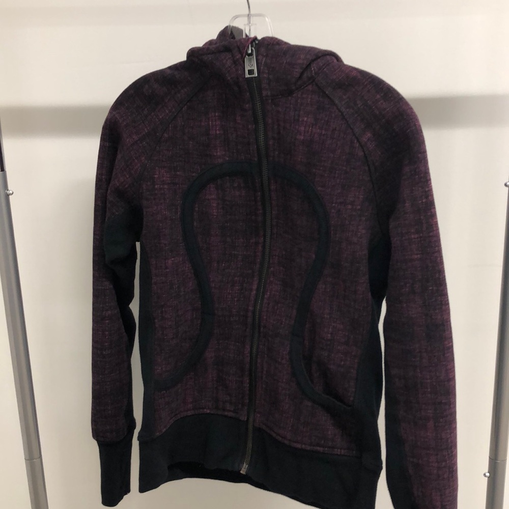 lululemon athletica Purple and Black Hoodie